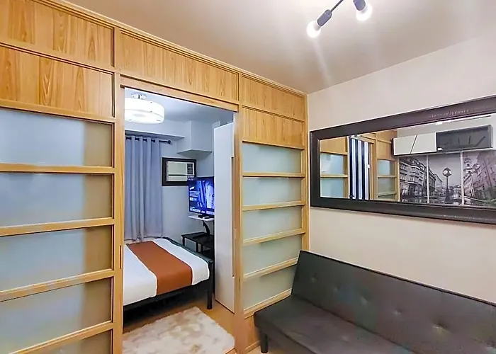 ホテル Condotel 1br Ridgewood Towers Taguig #rw07 4*